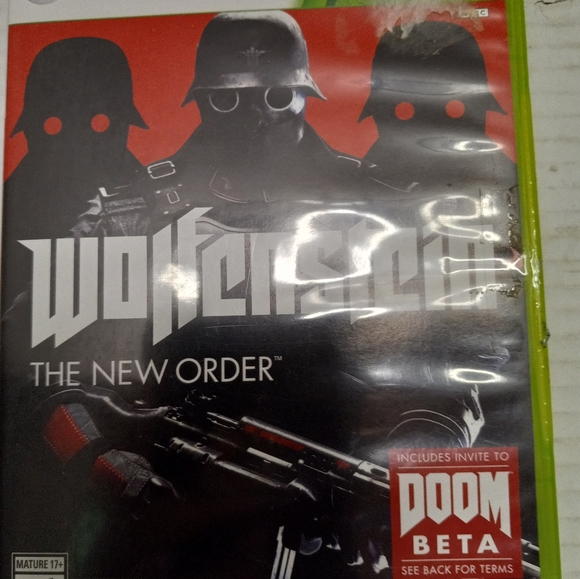 Wolfenstein The New Order Microsoft Xbox 360 Battlefield, Battle, Video Game - Picture 13 of 13